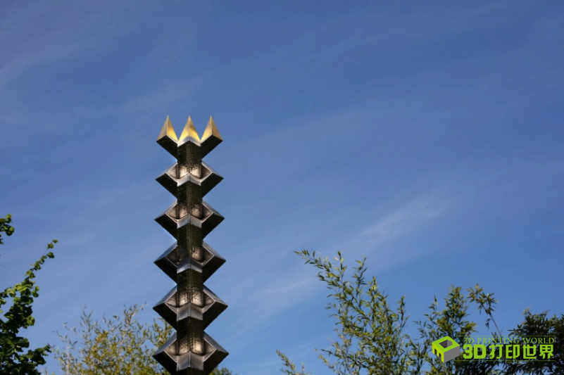 全3D打印，造一個(gè)不銹鋼塔