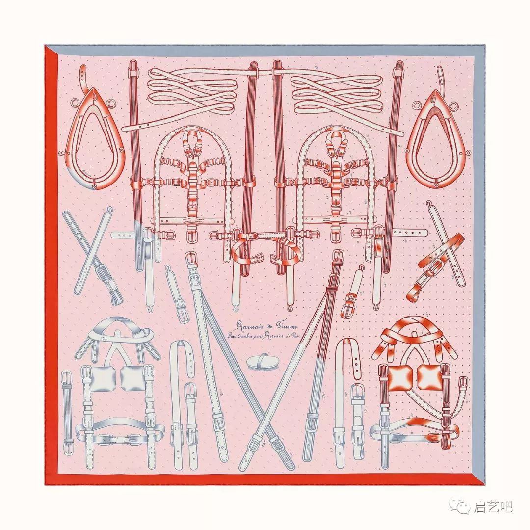 踏青歸來馬蹄香，看愛馬仕絲巾圖案之馬具美學