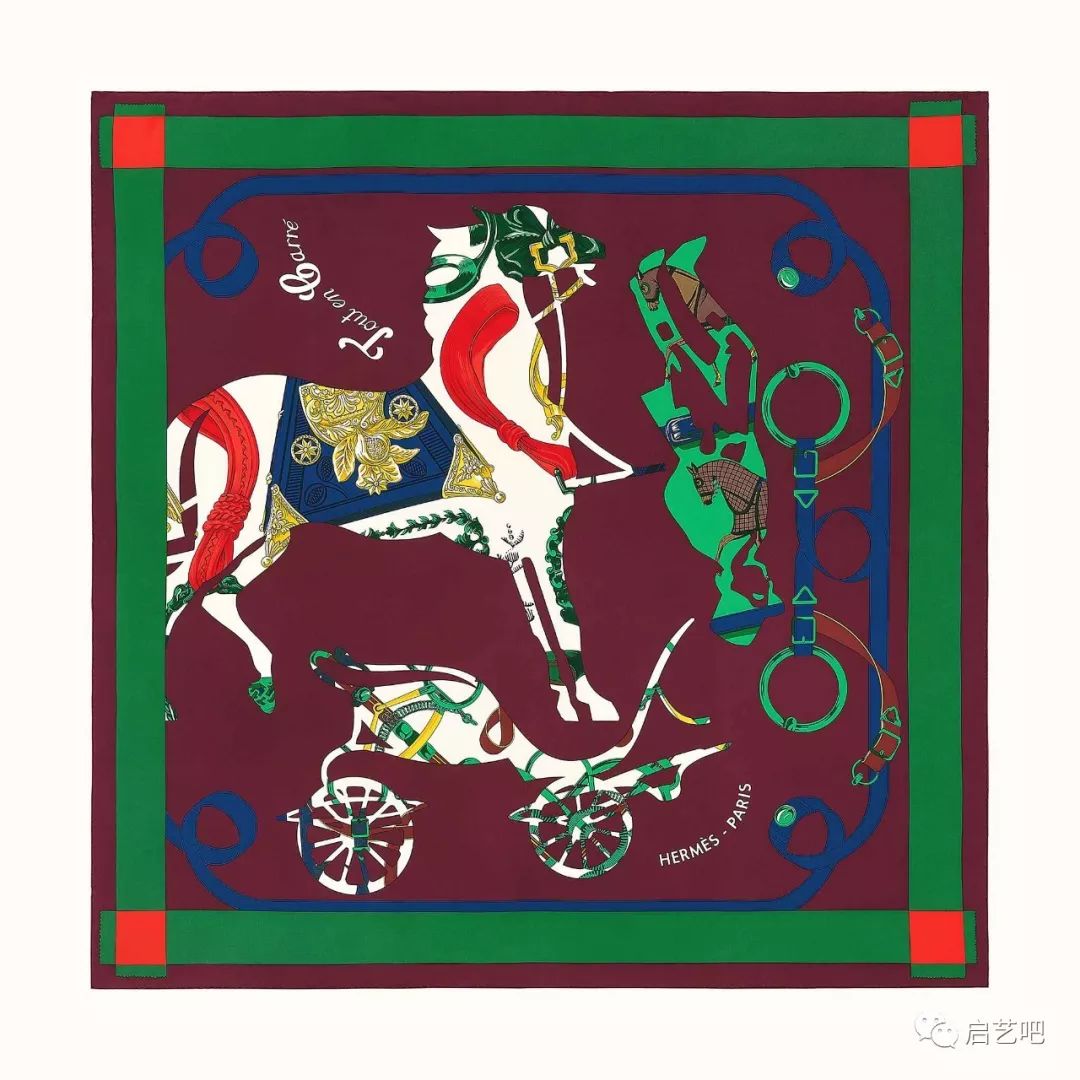 踏青歸來馬蹄香，看愛馬仕絲巾圖案之馬具美學