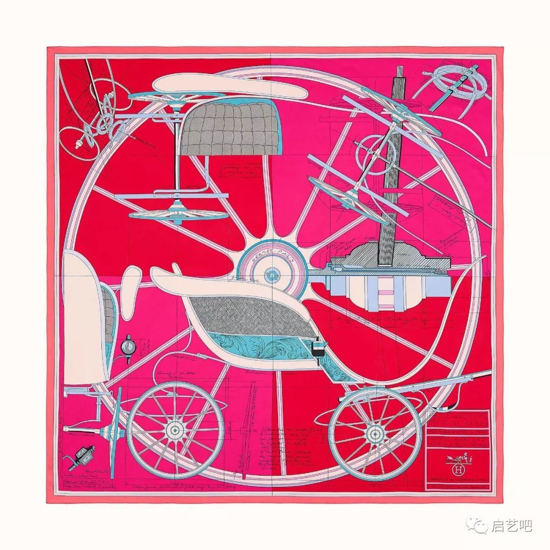 踏青歸來馬蹄香，看愛馬仕絲巾圖案之馬具美學