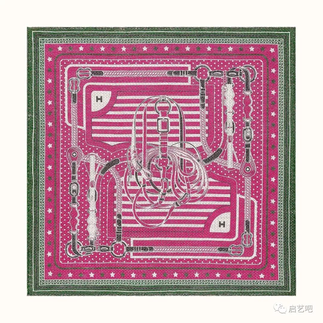 踏青歸來馬蹄香，看愛馬仕絲巾圖案之馬具美學
