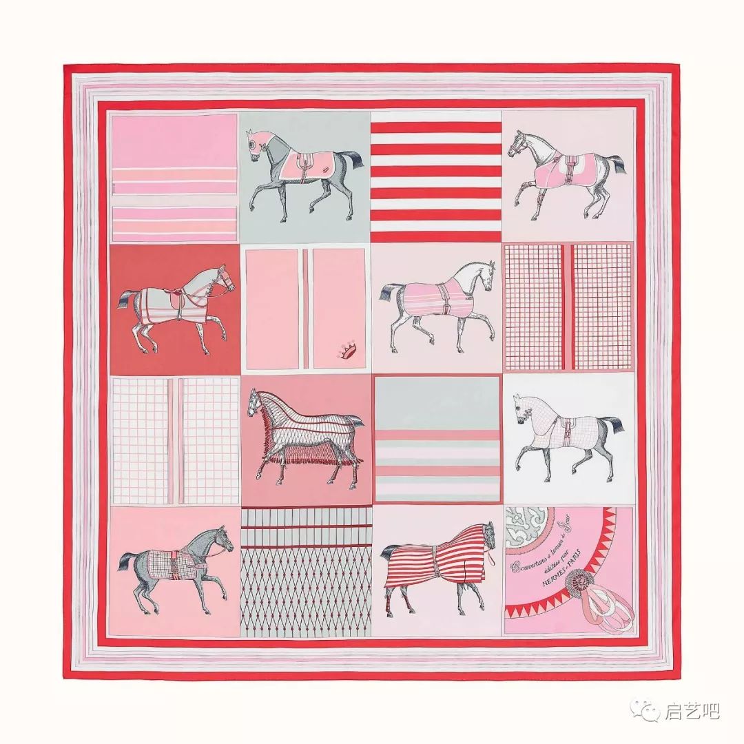 踏青歸來馬蹄香，看愛馬仕絲巾圖案之馬具美學