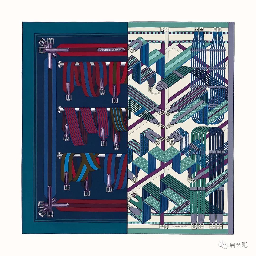踏青歸來馬蹄香，看愛馬仕絲巾圖案之馬具美學