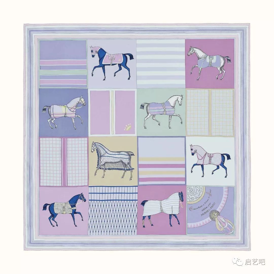 踏青歸來馬蹄香，看愛馬仕絲巾圖案之馬具美學