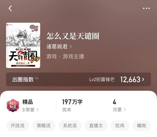 十大公認(rèn)游戲小說神作(八本超經(jīng)典完本游戲小說)(7)