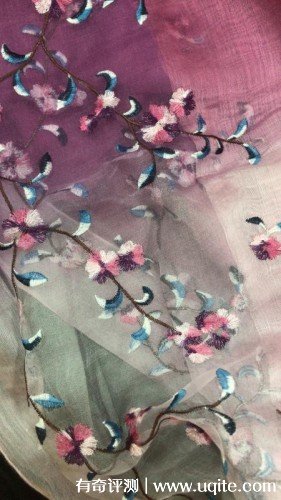 一米畫紗絲巾怎么樣是什么檔次，刺繡絲巾使用體驗(yàn)(杭州知名品牌)